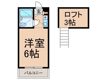 間取図 フラット中野