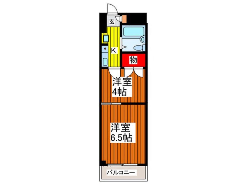 間取図 たいしん与野ハイツ