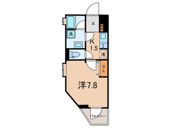 間取図 GENOVIA学芸大学