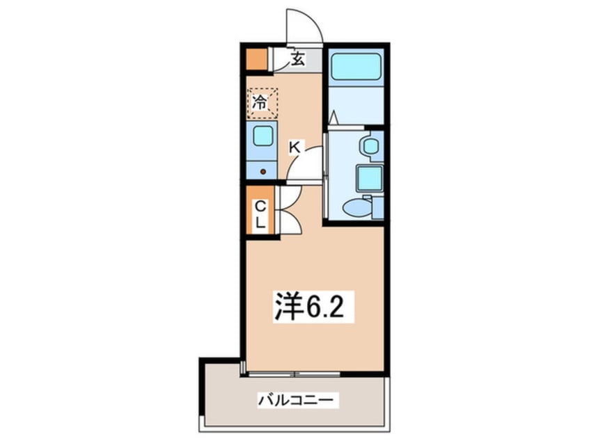間取図 ヴィシェット大倉山