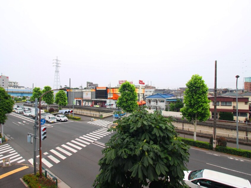 室内からの展望 サンタパレス