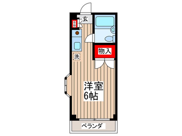 間取り図 サンメゾン久米川