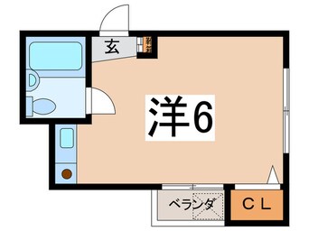 間取図 アネックス白楽