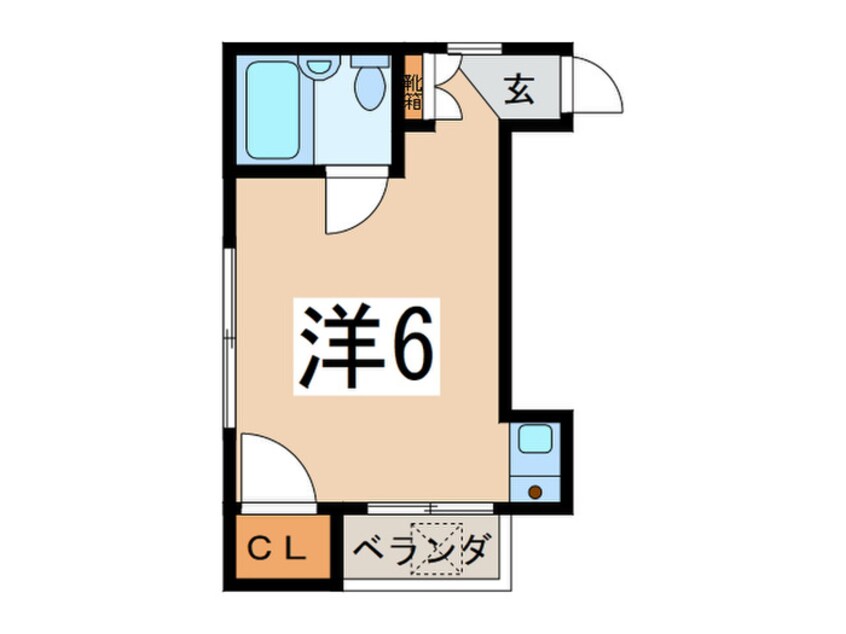 間取図 アネックス白楽