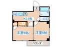 エクセル渋谷本町の間取図