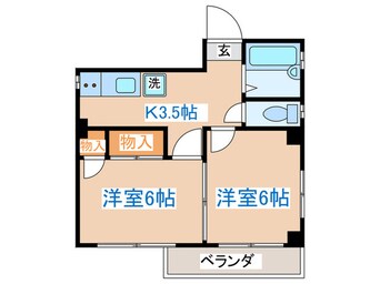 間取図 エクセル渋谷本町