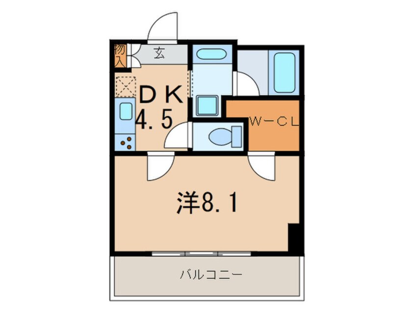 間取図 フルグラ－ル池袋