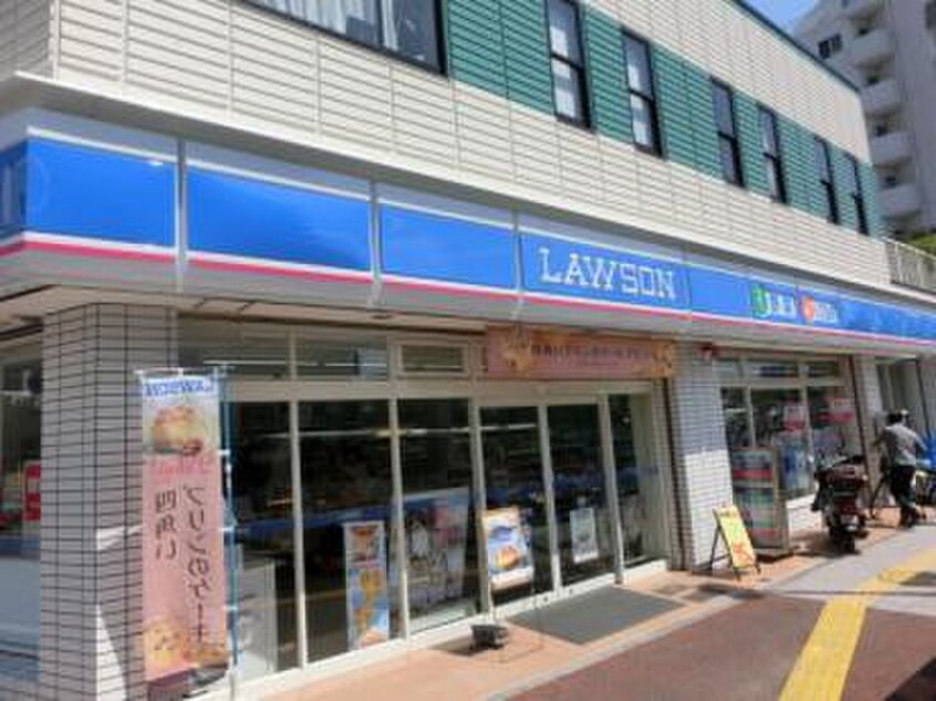 ローソン 南浅間町店(コンビニ)まで80m カ－サスズキ