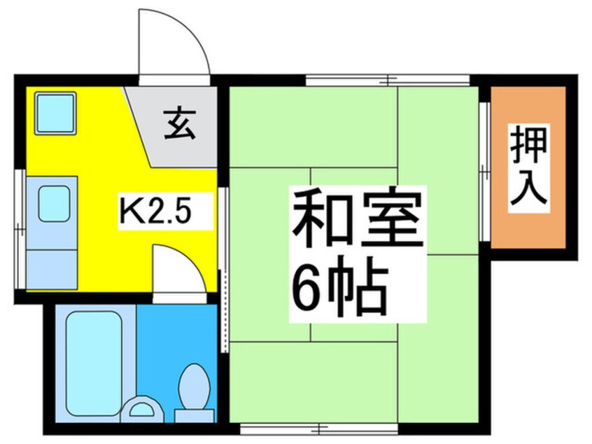 間取図 常楽荘