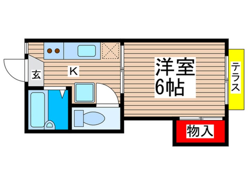 間取図 フォーブル幕張