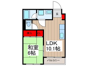 間取図 ピュアパークヒルズ