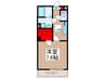 La maison ABACA A 1Kの間取り