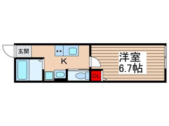 間取図 ルナモンド北松戸