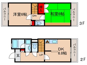 間取図 パークヴィラかたくりの丘