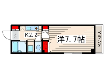 間取図 カーサ臨海