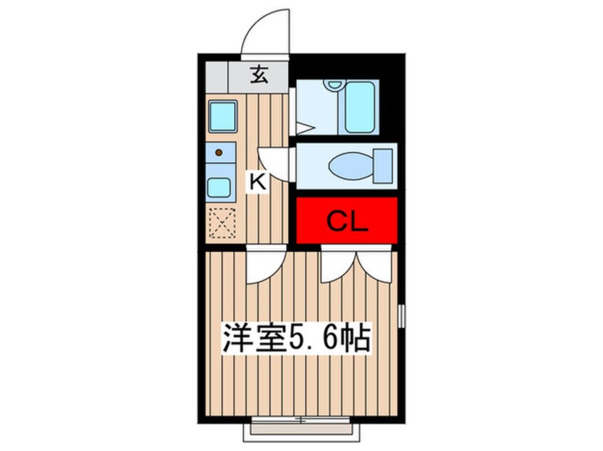 間取図 ヒルヴィレッジ