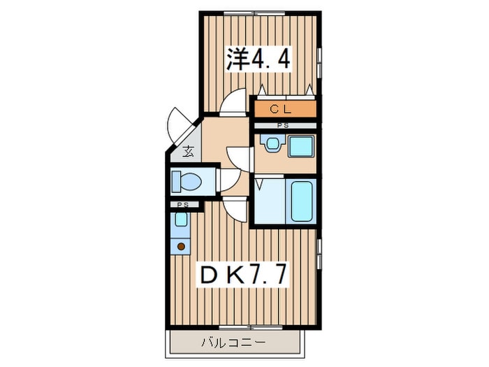 間取り図 キャロットⅢ