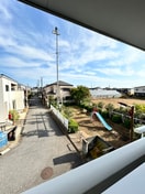 室内からの展望 ポワール壱番館