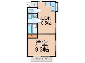 間取図 大野ハイツ