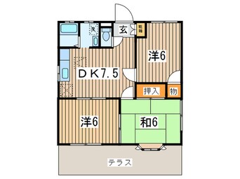 間取図 茜壱番館