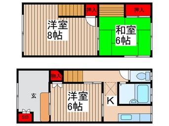 間取図 千住元町貸家Ⅱ