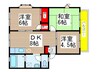 リヴェ－ルハイツ 3DKの間取り