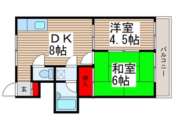 間取図 プリベイル柏