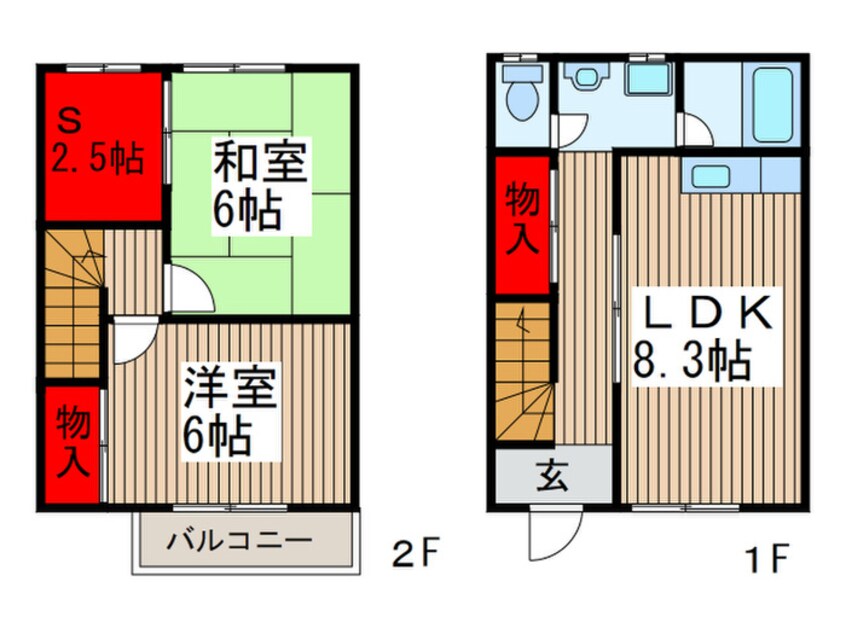 間取図 第５白幡サンハイツ