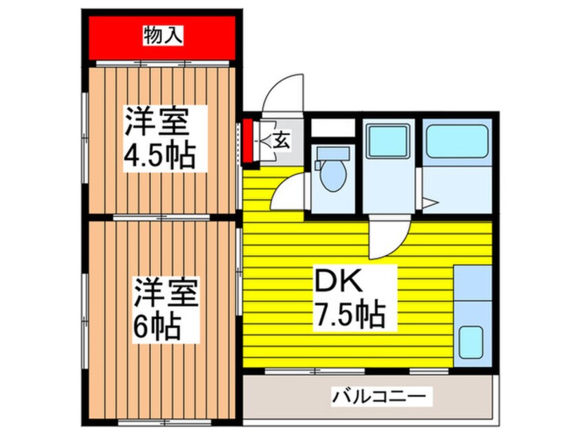 間取図 レジデンス勇