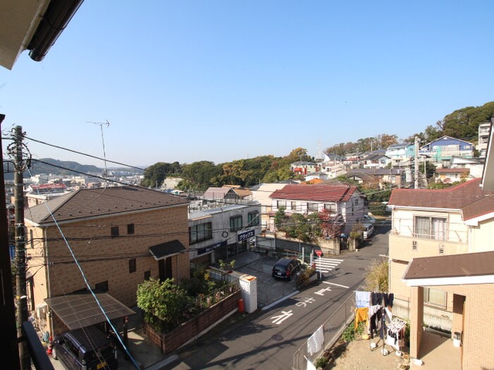 室内からの展望 茅野荘