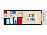プラザ５ 1Kの間取り