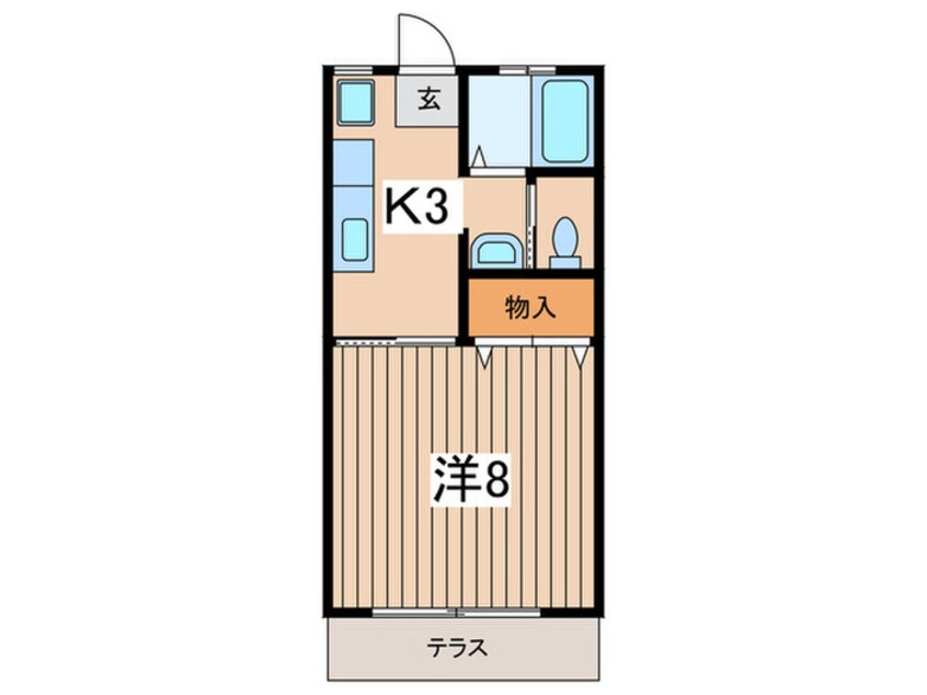 間取図 ハッピータチバナ
