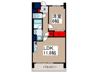 間取図 レジデンスヒルズ