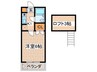 コ－ポＭ 1Kの間取り