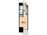 lighthouse大塚 1Kの間取り