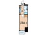 lighthouse大塚 1Kの間取り