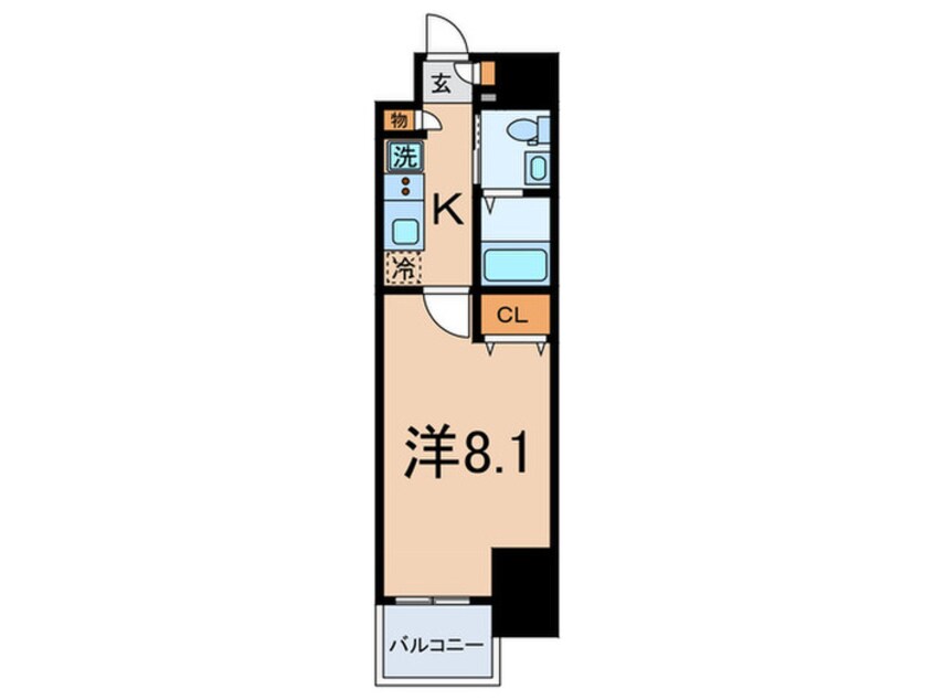 間取図 lighthouse大塚