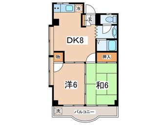 間取図 西山第８ビル