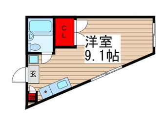 間取図 スカイハイツ