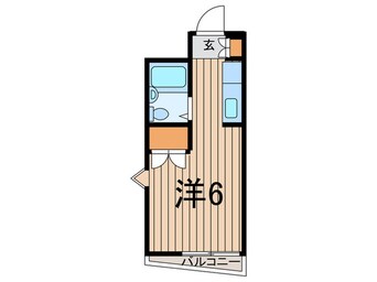 間取図 Ｌａ　Ｍｉａ　Ｃａｓａ