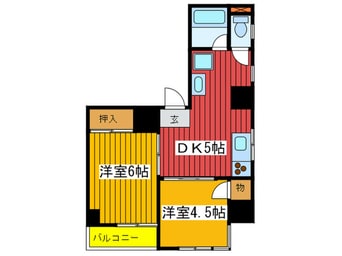 間取図 メゾンマルシン