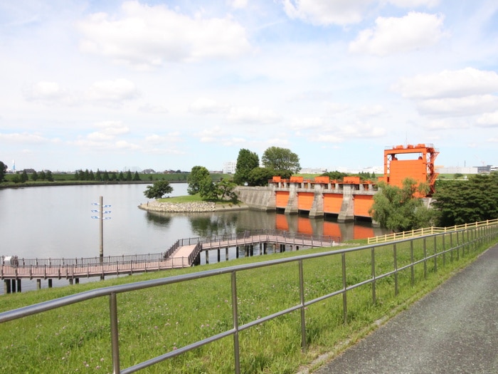 荒川土手(公園)まで315m メゾンマルシン