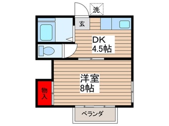 間取図 サンユーコーポ