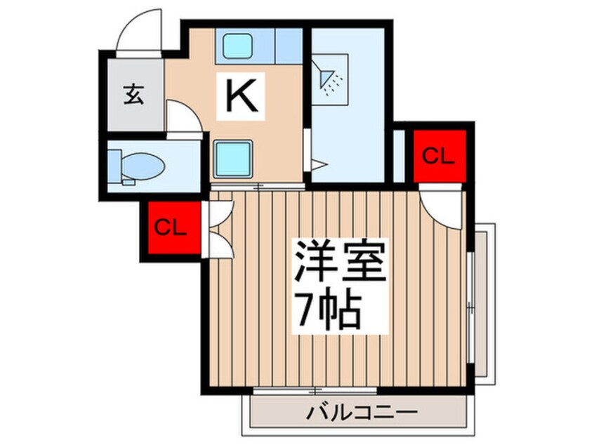 間取図 コ－ポコスモス