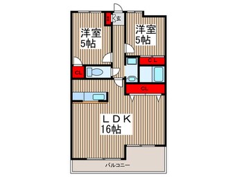 間取図 プリベール戸田