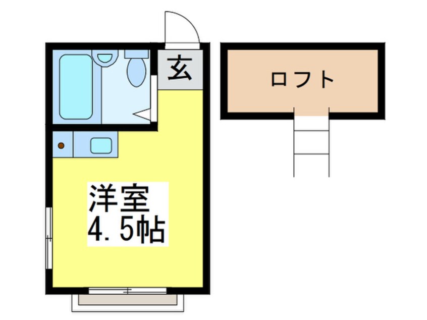 間取図 ペアパレス高円寺　パートⅡ