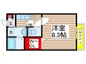 ｅ.ｆｏｒｅｓｔ 1Kの間取り
