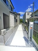 エントランス部分 仮）神明貸家２号棟