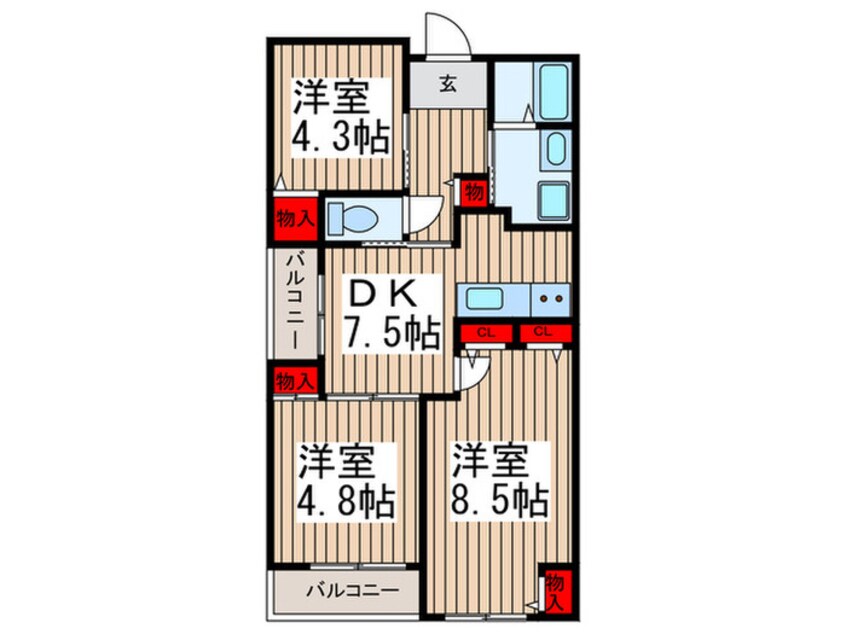 間取図 はせるろーわ