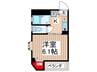 Ｂｅｌｌｅ・Ｖｉｅ・Ｃｏｕｒｔ 1Kの間取り
